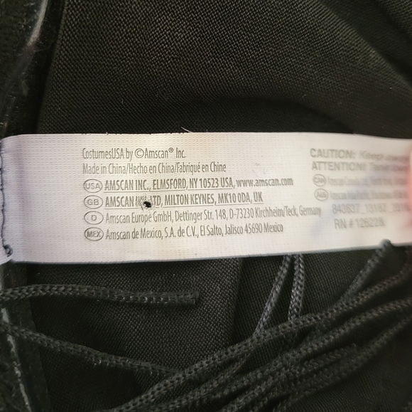 Halloween Amscan Black Flapper Costume 
(just  dress) - Picture 12 of 13